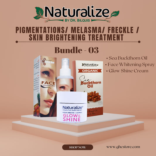 Pigmentations/ Melasma/ Freckle / Skin Brightening Treatment Bundle 3